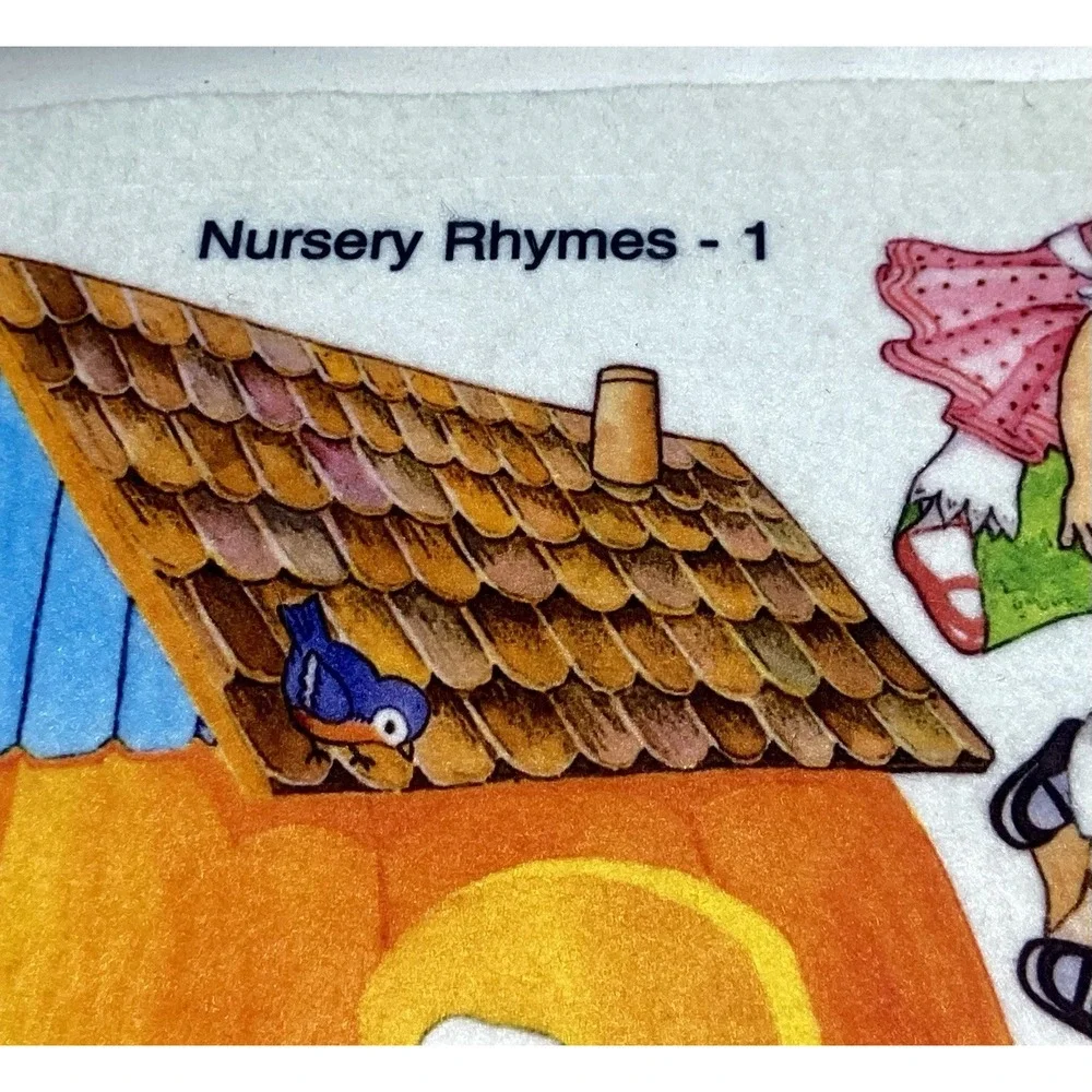 Vintage 90s Little Folks Felt Storyboards‎ x2 – Nursery Rhymes – NEW OLD STOCK